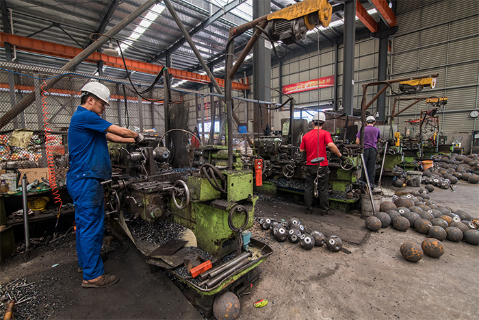 新郑网架配件车间